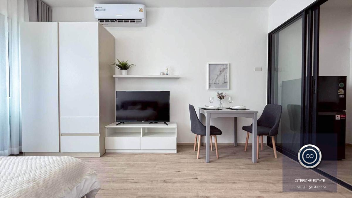 เฟอร์นิเจอร์ครบพร้อมอยู่ | The Rich Rama 9-Srinakarin | 1-Bedroom Condo