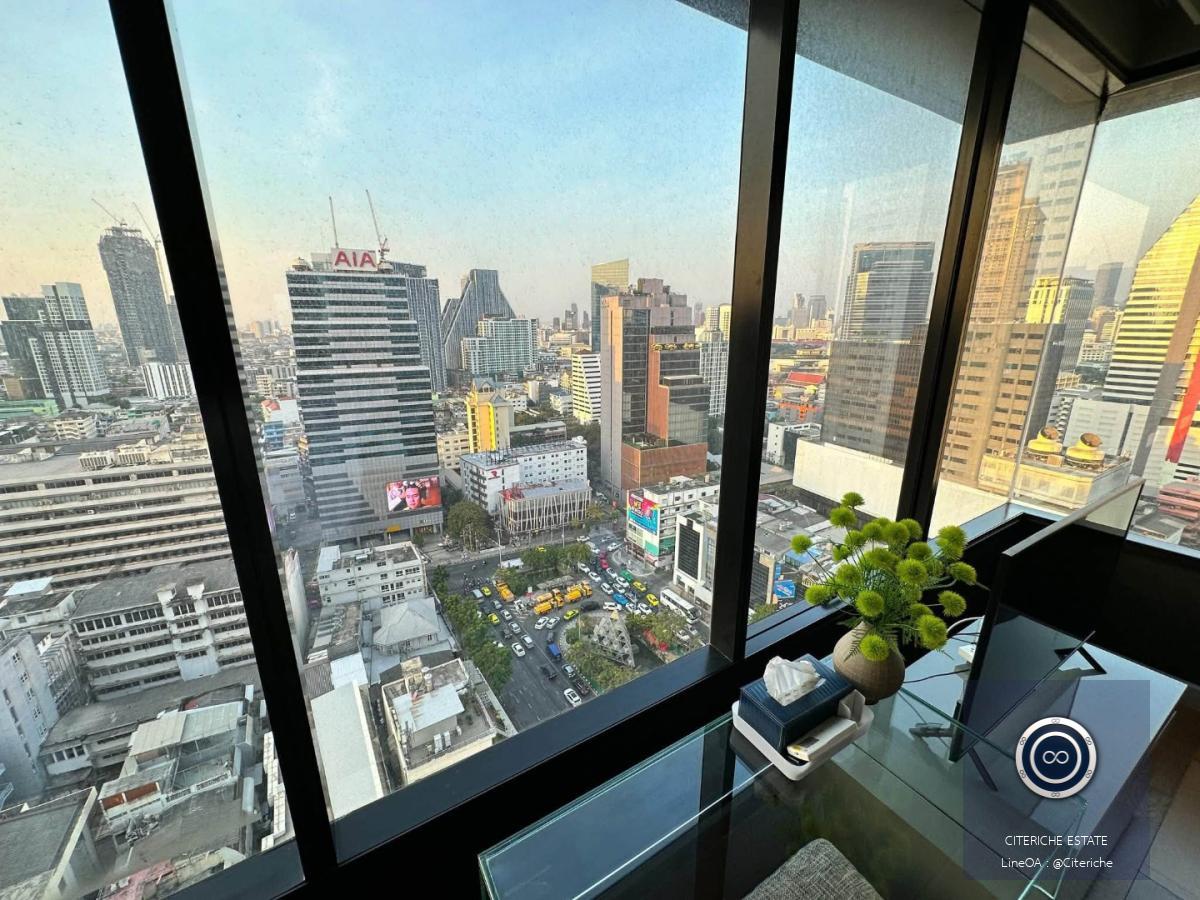 ชั้นสูง วิวสวยเปิดรับลม | M Silom | คอนโด 2 ห้องนอน