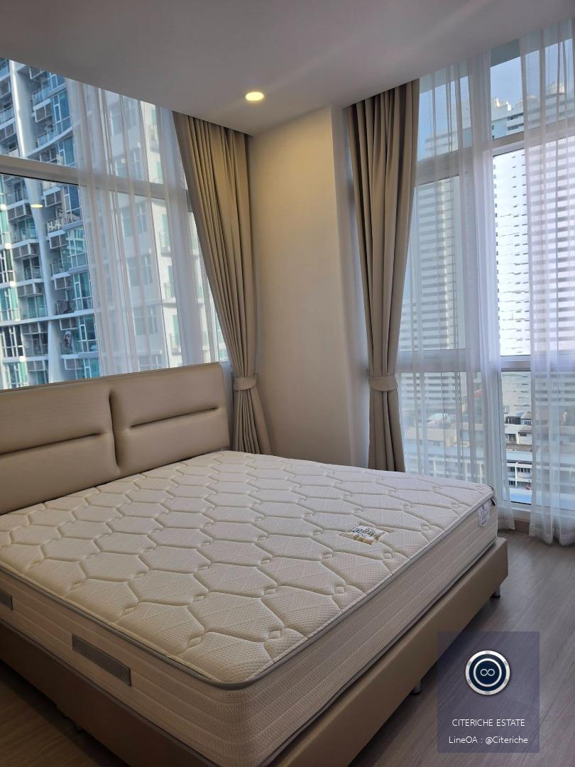 Built-in Furnished City View | Supalai Premier Siphaya-Samyan | Luxury 2-Bedroom Condo