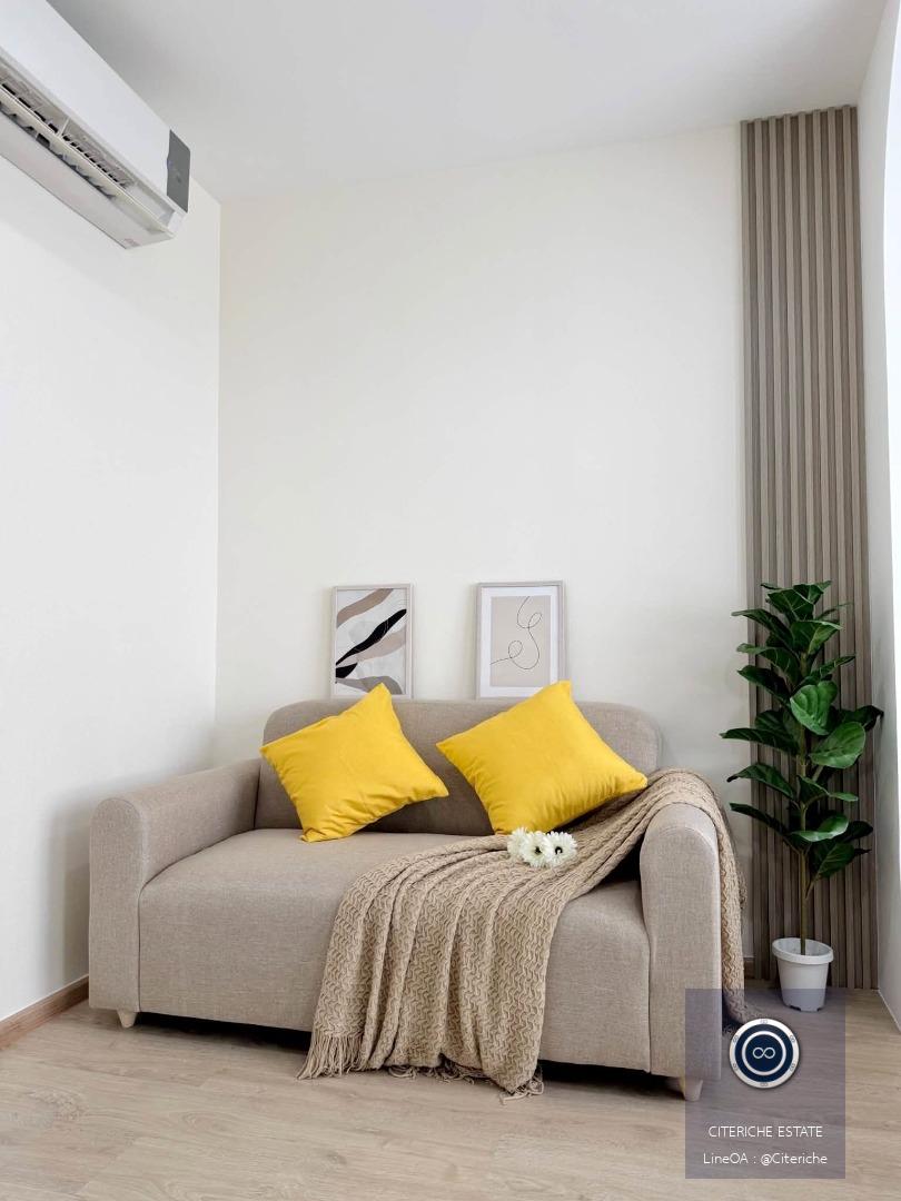 Newly Renovated & Built-in Furnished | Ideo Wutthakat | Luxury 1-Bedroom Condo