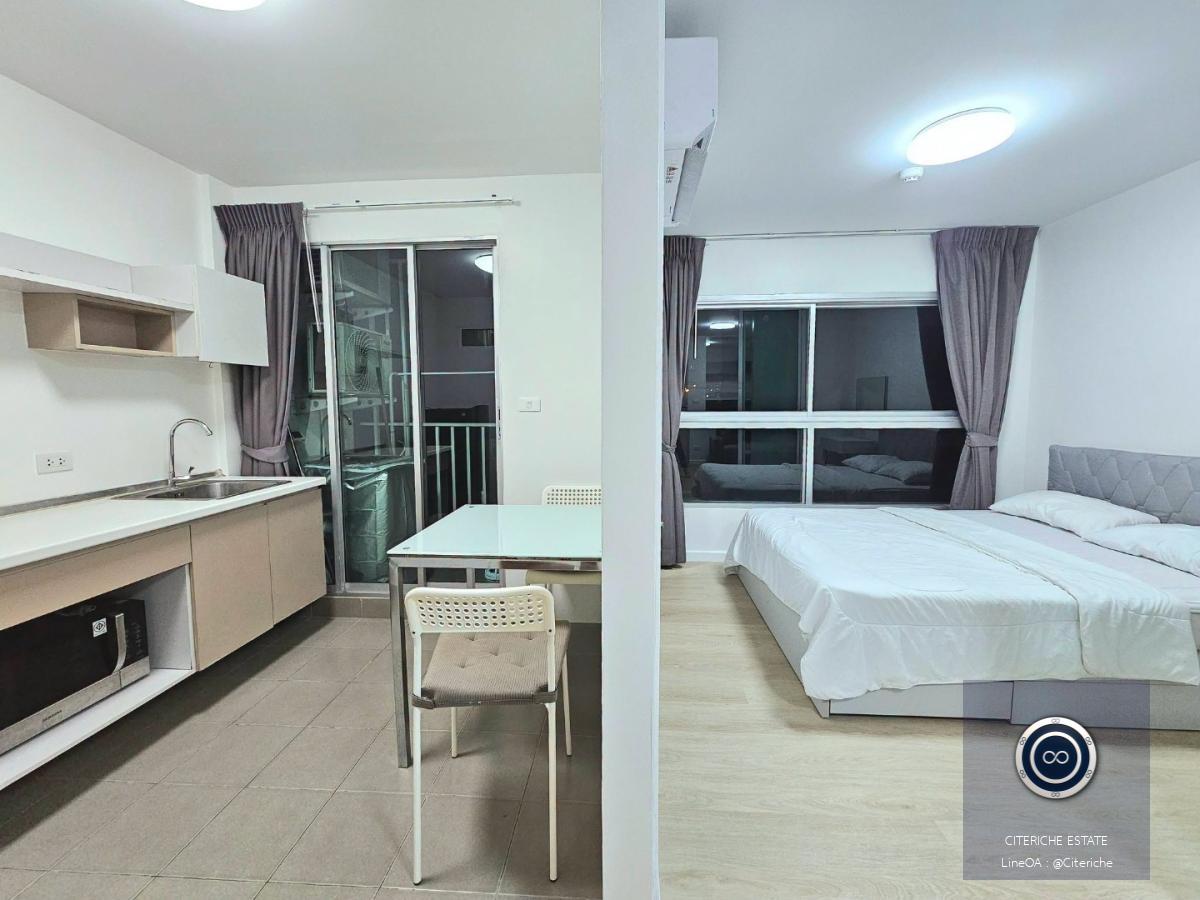Fully Furnished & Ready to Move In | dcondo Ramkhamhaeng 9 | Luxury 1-Bedroom Condo