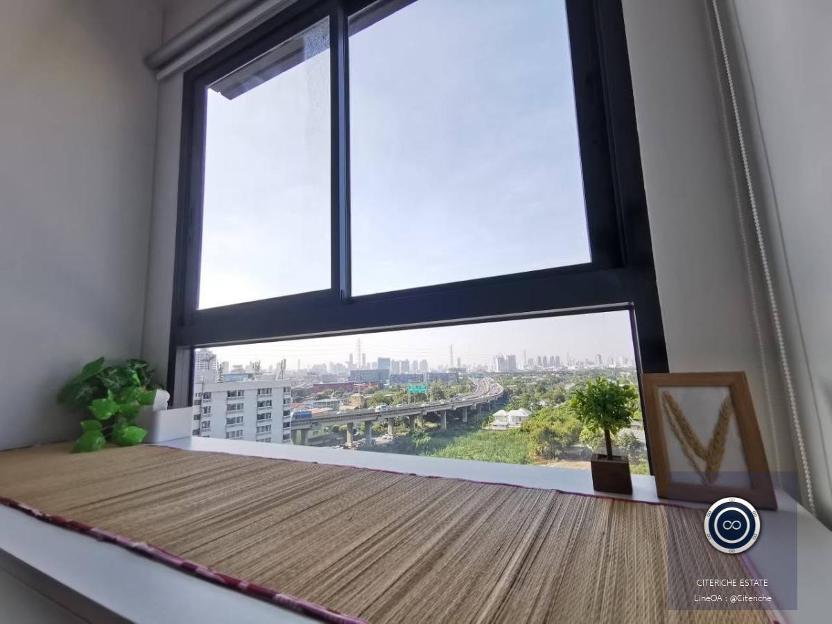 วิวเปิดโล่ง ตกแต่งสไตล์มินิมอล | Ideo New Rama 9 | คอนโดมิเนียม สตูดิโอ