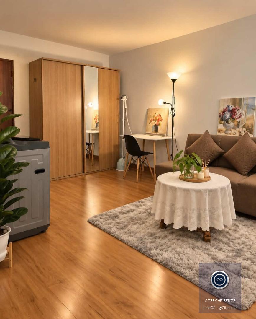 Spacious Studio & Fully Furnished | Hillside Payap 8 | Luxury Studio Condo