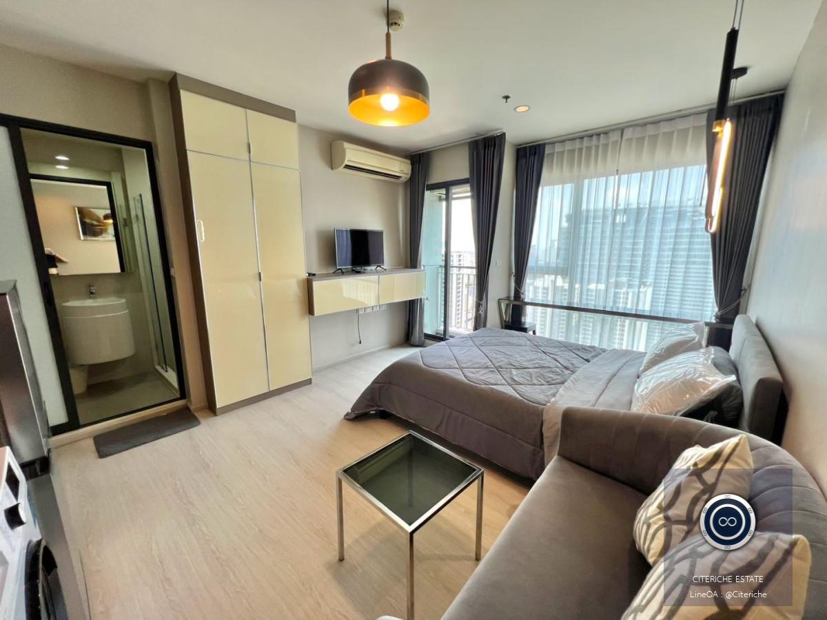 High Floor & Ready to Move In | Rhythm Asoke 1 | Luxury Studio Condo
