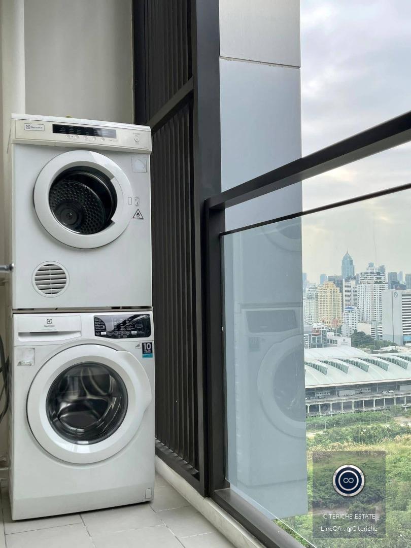 วิวสวนมักกะสัน ห้องมุมดูเพล็กซ์ ชั้นสูง | Chewathai Residence Asoke | คอนโดมิเนียมหรู