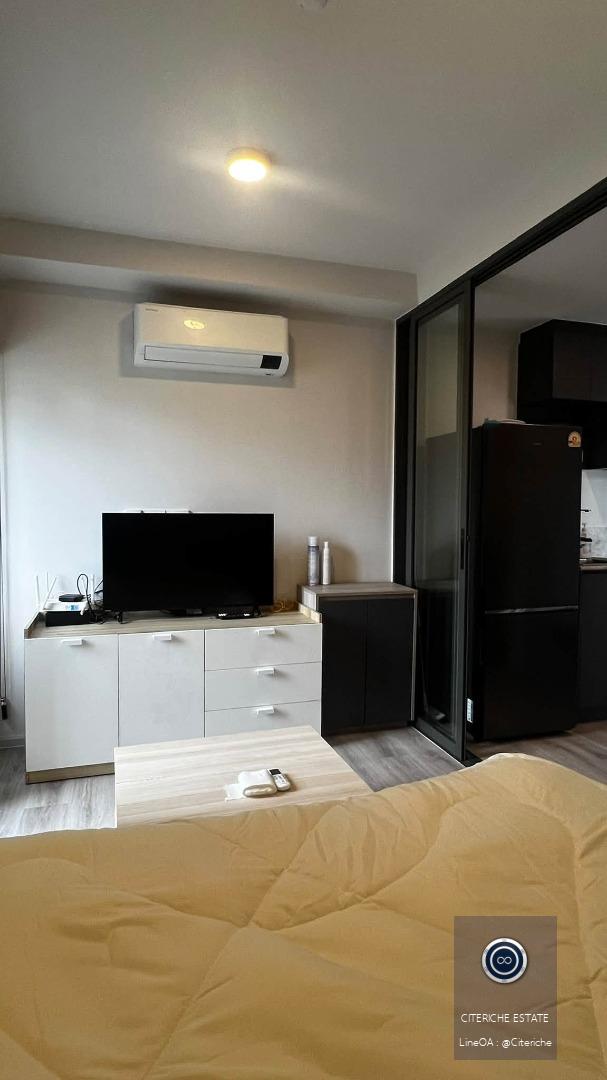 Brand New Studio & Unblocked View | Quintara M’Gen Ratchada-Huai Khwang | Luxury Studio Condo