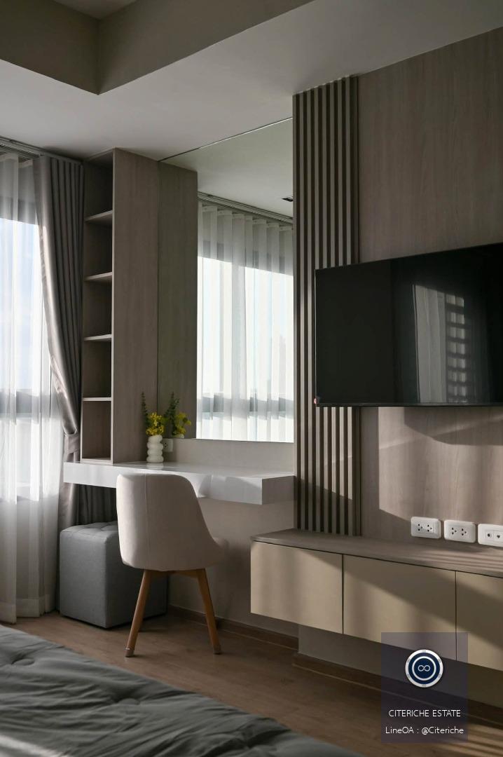 Fully Furnished Studio | IDEO Rama9 Asoke | Luxury Studio Condo