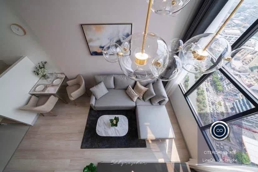 Duplex Corner Unit | KnightsBridge Prime Sathorn | Luxury 1-Bedroom Condo