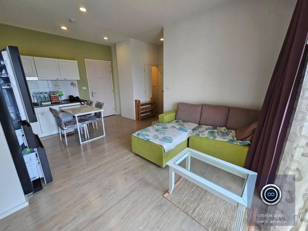 วิวสระว่ายน้ำ ห้องกว้างพร้อมอยู่ | S1 Rama 9 | คอนโด 2 ห้องนอน