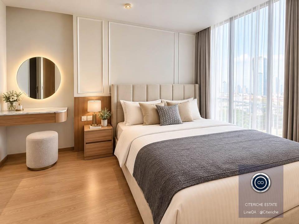 วิวโรงเรียนวัฒนาวิทยาลัย ใจกลางสุขุมวิท | Noble Recole Sukhumvit 19 | คอนโดมิเนียม 1 ห้องนอน