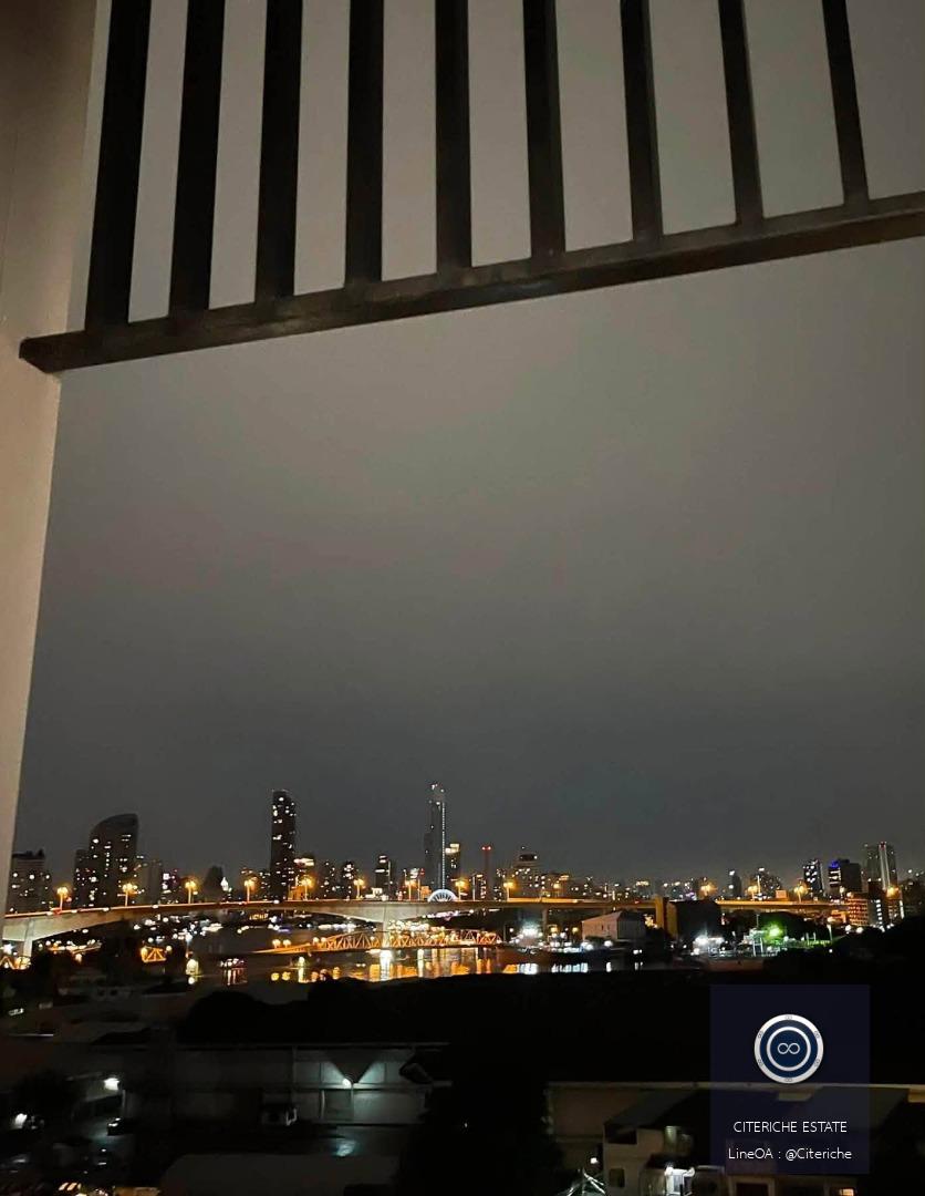 River & Asiatique Views | Niche Mono Charoen Nakhon | Luxury 1-Bedroom Condo