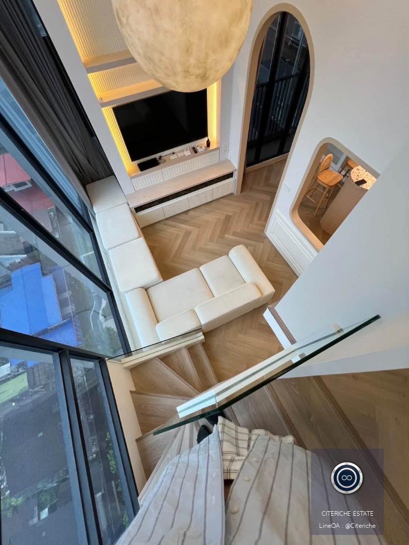 Duplex Corner Unit & Full Built-in | KnightsBridge Space Ratchayothin | Luxury Duplex Condo