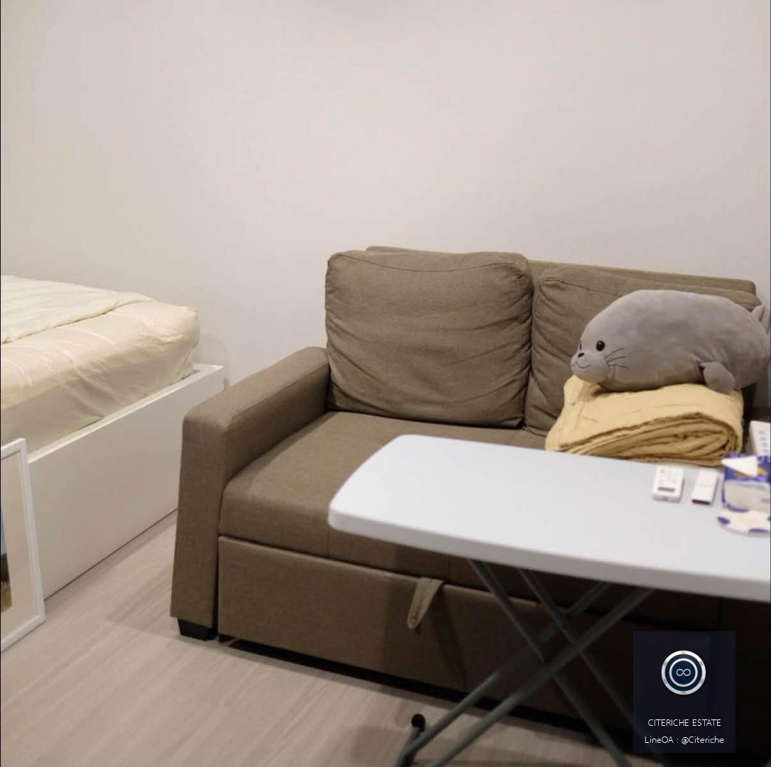 วิวเมือง ชั้นสูง ตกแต่งสไตล์มูจิ | Life Sathorn Sierra | คอนโดมิเนียม 1 ห้องนอน