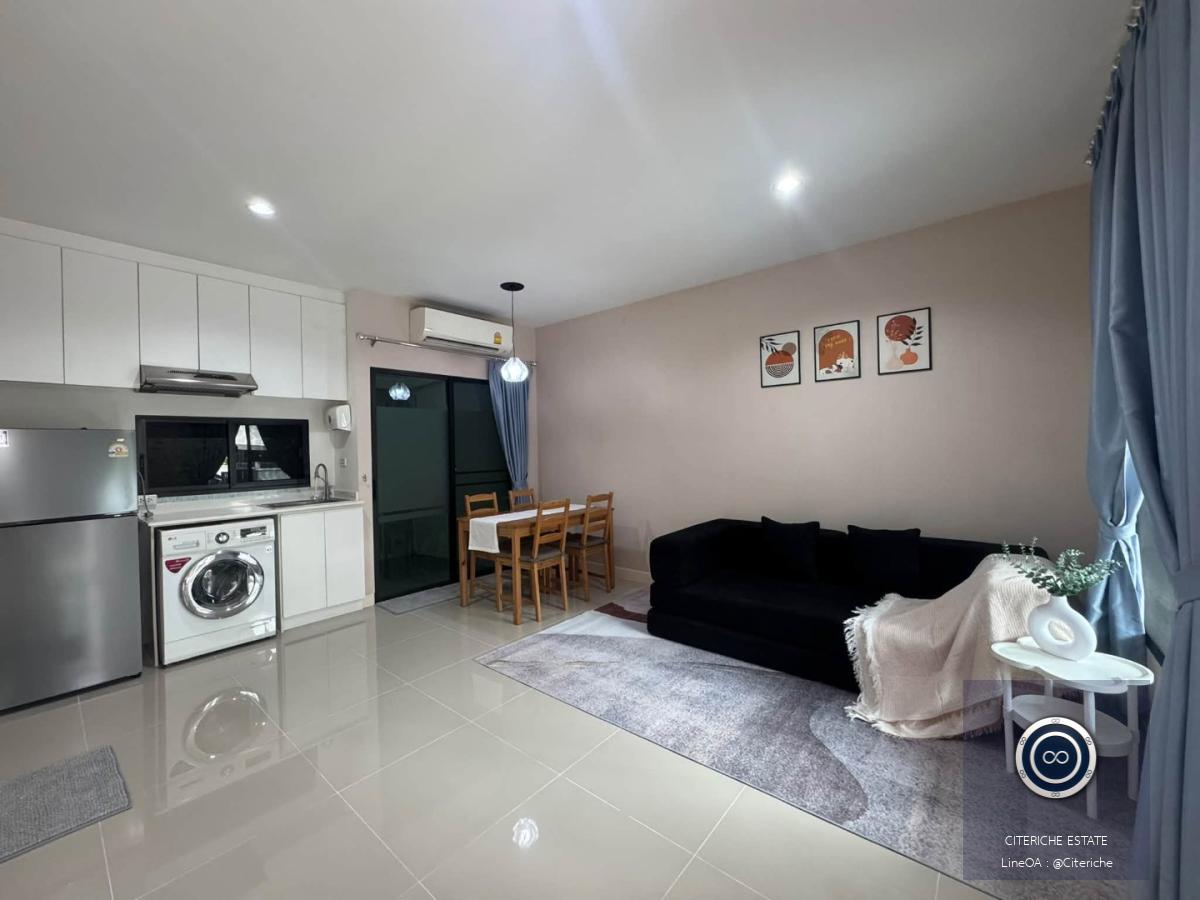 ตกแต่งครบและเลี้ยงสัตว์ได้ | Pleno Sukhumvit-Bangna | พรีเมียมทาวน์โฮม 2 ห้องนอน