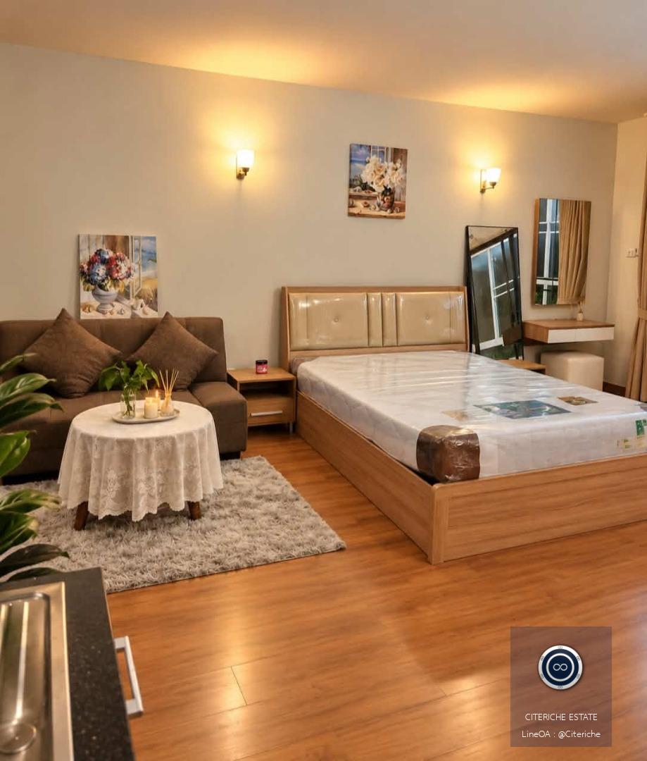 Spacious Studio & Fully Furnished | Hillside Payap 8 | Luxury Studio Condo