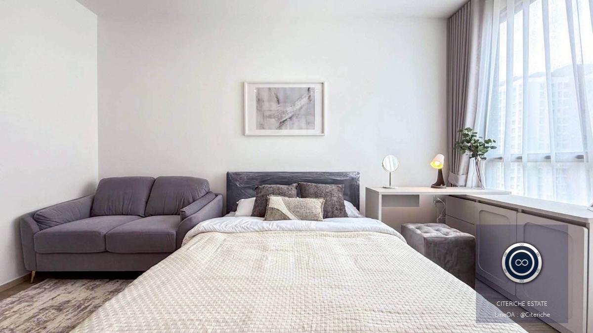 เฟอร์นิเจอร์ครบพร้อมอยู่ | The Rich Rama 9-Srinakarin | 1-Bedroom Condo
