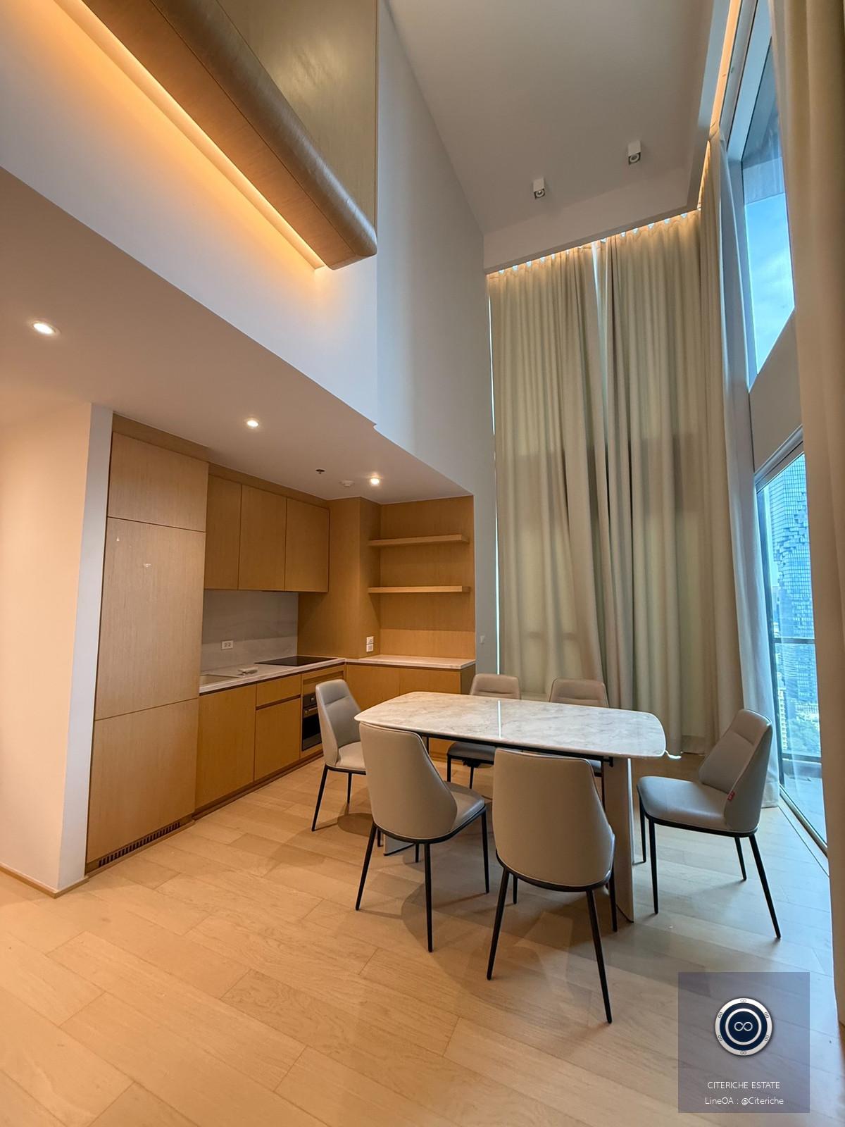 🌇 The Lofts Silom Duplex เพดานสูง Double Volume พร้อมแสงธรรมชาติสวยงาม