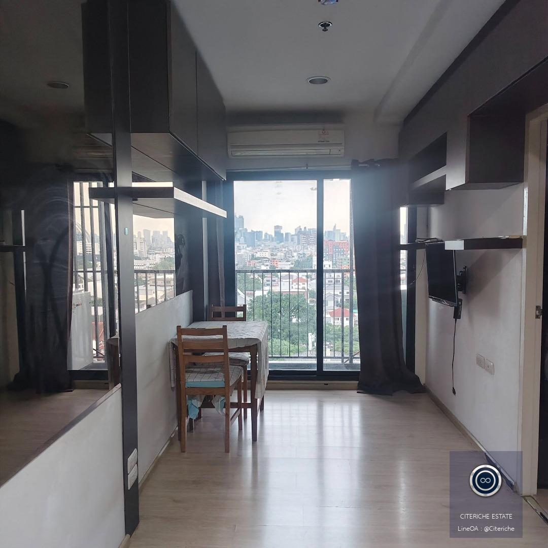 Fully Furnished Living | The Fuse Miti Sutthisan - Ratchada | Luxury 1-Bedroom Condo