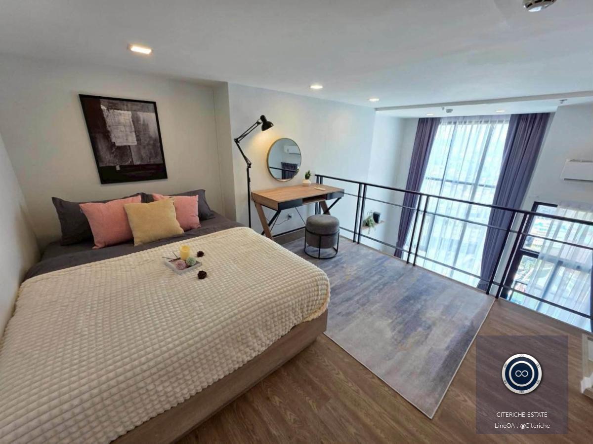 วิวแม่น้ำเจ้าพระยา ห้องดูเพล็กซ์สองชั้น | Modiz Sukhumvit 50 | คอนโดมิเนียมหรู
