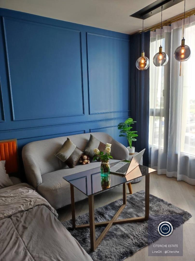 Corner Unit Fully Furnished | THE BASE Saphanmai | Luxury Studio Condo