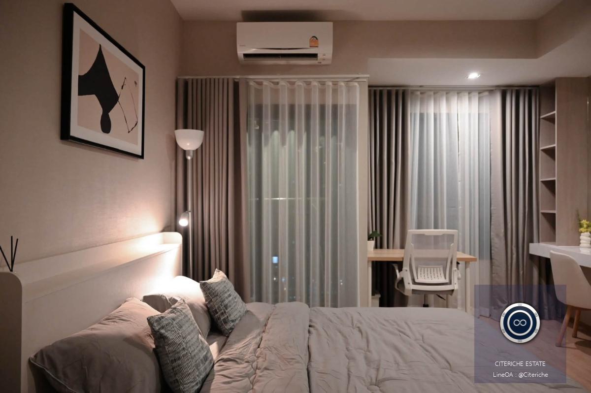 Fully Furnished Studio | IDEO Rama9 Asoke | Luxury Studio Condo