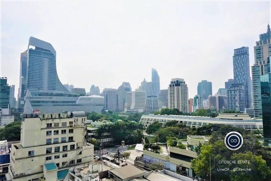 วิวถนนวิทยุและเซ็นทรัล เอ็มบาสซี ตกแต่งหรูหรา | Life One Wireless | คอนโด 1 ห้องนอน
