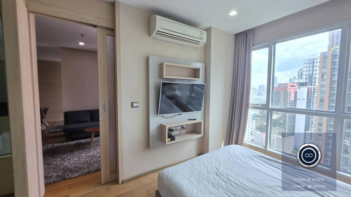 High Floor Built-in Furnished | The Address Asoke | Luxury 1-Bedroom Condo