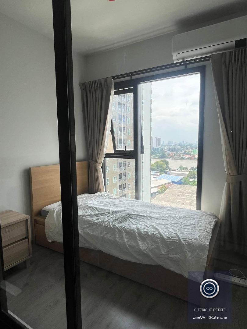 Unblocked River View | Chapter One Flow Bangpo | Luxury 1.5-Bedroom Condo
