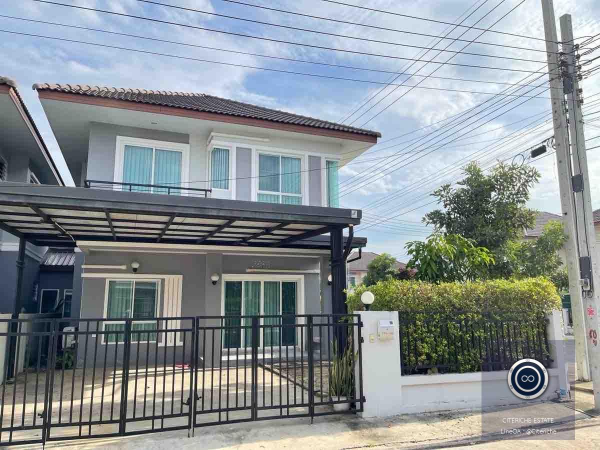 ‼️ให้เช่าด่วน‼️ นนทวี วิลล์7 ✅4ห้องนอน ✅3ห้องน้ำ ✅เฟอร์นิเจอร์ครบ พร้อมเข้าอยู่