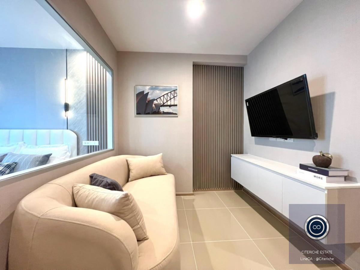 Unblocked High Floor View | Rich Park @ Chaophraya | Luxury 1-Bedroom Condo