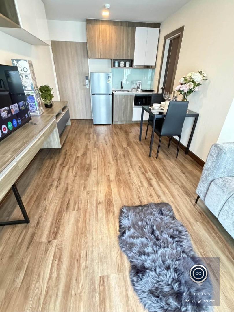 ห้องมุม ตกแต่งครบพร้อม Walk-in Closet | Sun City MRT แยกไฟฉาย | คอนโดมิเนียม 1 ห้องนอน