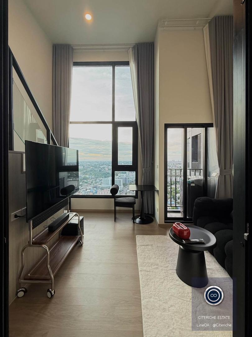 High Ceiling Duo Space & High Floor | Origin Play Bangkhunnon Triple Station | Luxury 1-Bedroom Condo