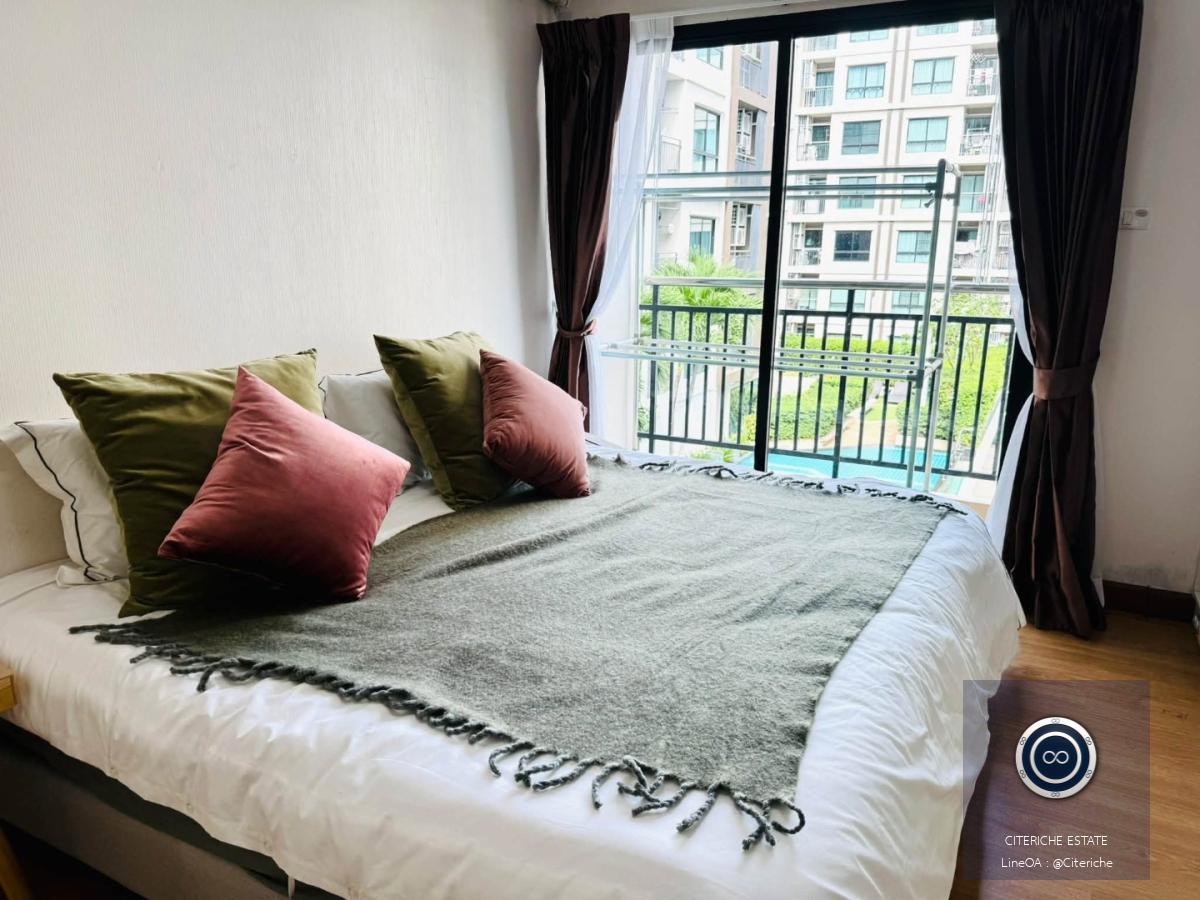 Pool View & Fully Furnished | Supalai City Resort Bearing Station | Luxury 2-Bedroom Condo
