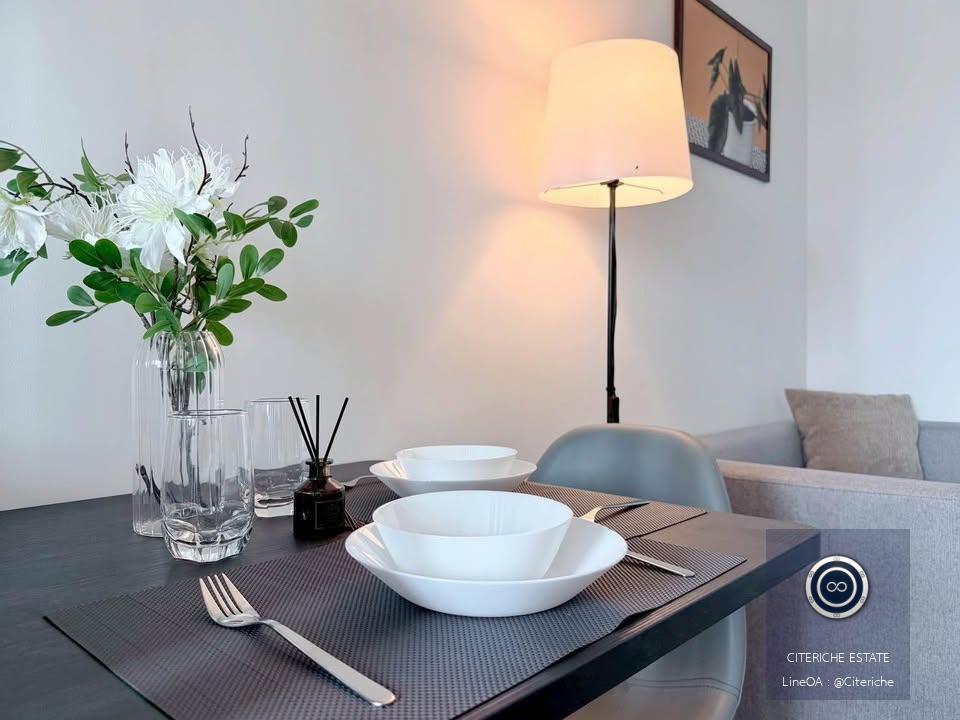 ตกแต่งครบพร้อมอยู่ | Atmoz Palacio Ladprao-Wanghin | คอนโด 1 ห้องนอน
