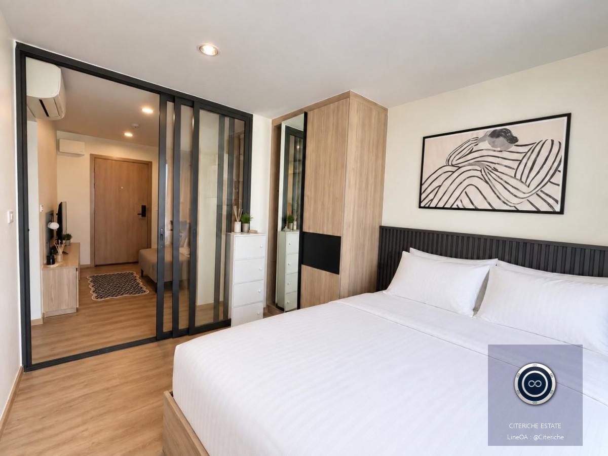 วิวเปิดโล่ง เฟอร์นิเจอร์ครบ | The Excel Hideaway Sukhumvit 71 | 1-Bedroom Condo