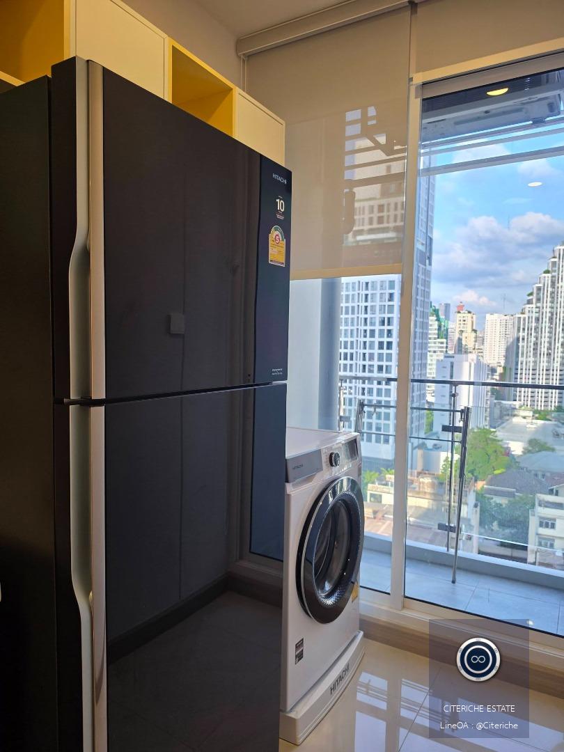 Built-in Furnished City View | Supalai Premier Siphaya-Samyan | Luxury 2-Bedroom Condo
