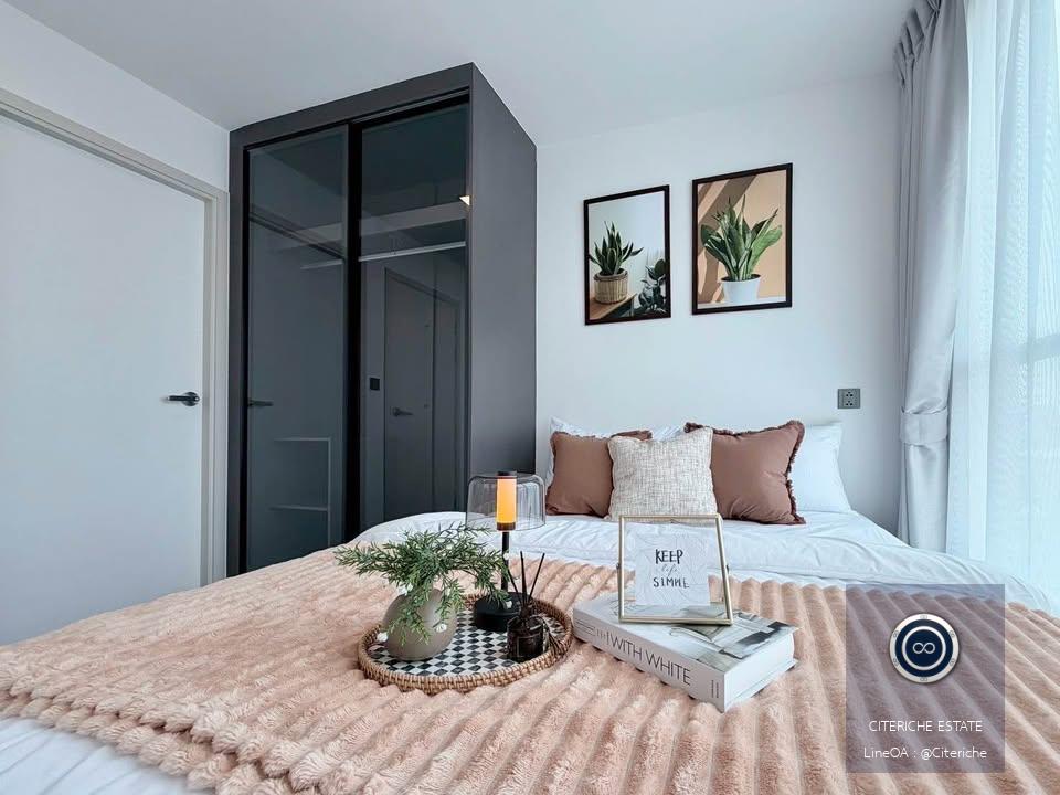 ตกแต่งครบพร้อมอยู่ | Atmoz Palacio Ladprao-Wanghin | คอนโด 1 ห้องนอน