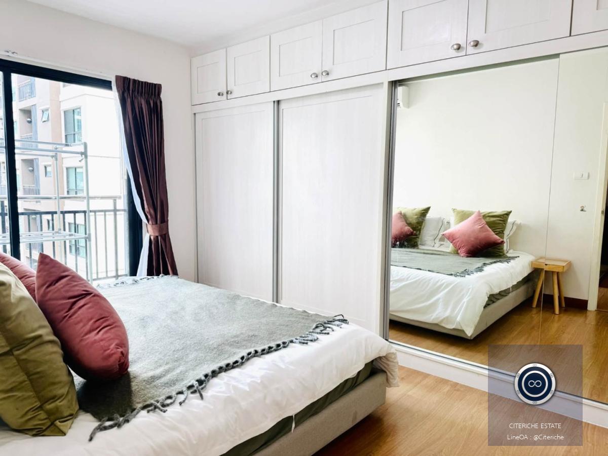 Pool View & Fully Furnished | Supalai City Resort Bearing Station | Luxury 2-Bedroom Condo