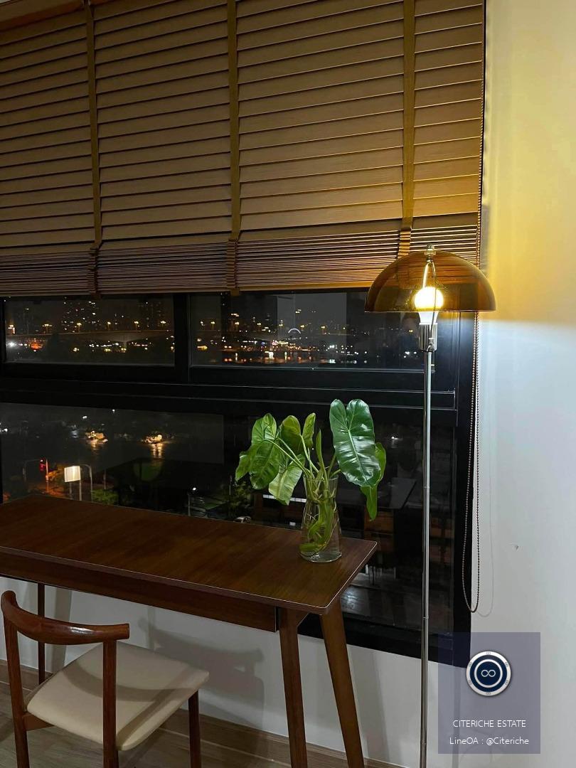 River & Asiatique Views | Niche Mono Charoen Nakhon | Luxury 1-Bedroom Condo