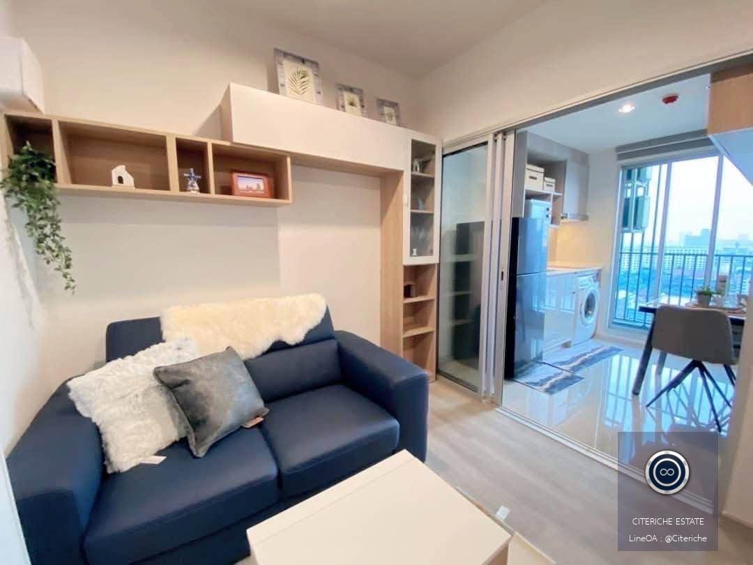 River View Facing Rama VIII Bridge | Ideo Charan 70 Riverview | Luxury 1-Bedroom Condo
