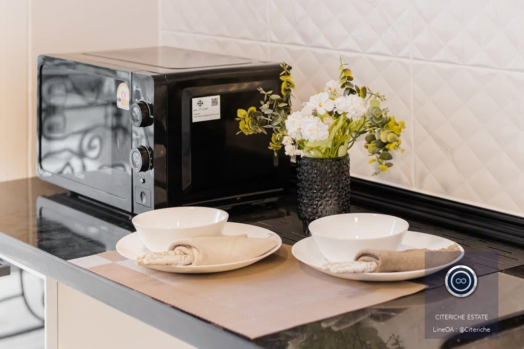ห้องมุมเป็นส่วนตัว ใกล้ MRT ภาวนา | เดอะราฟเฟิ้ล ลาดพร้าว | 1-Bedroom Condo