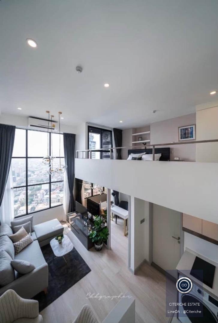 Duplex Corner Unit | KnightsBridge Prime Sathorn | Luxury 1-Bedroom Condo