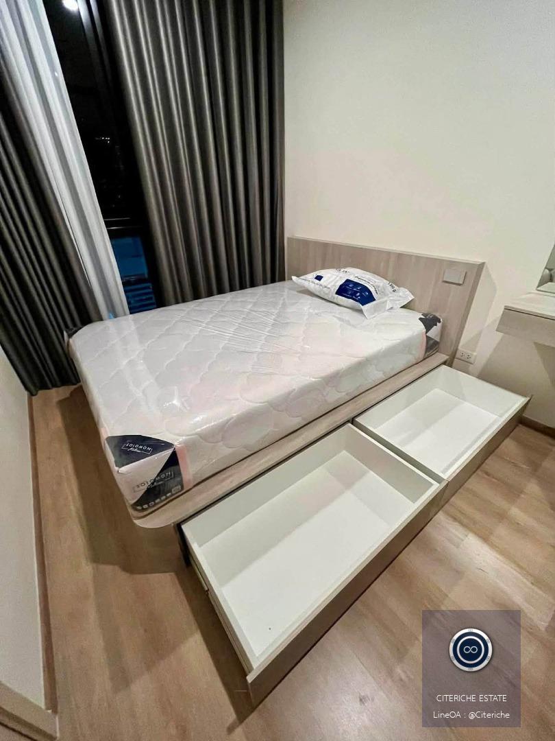 วิวเซ็นทรัลพระราม 9 ตกแต่งบิวท์อินพรีเมียม | Nue District R9 | คอนโด 1 ห้องนอน