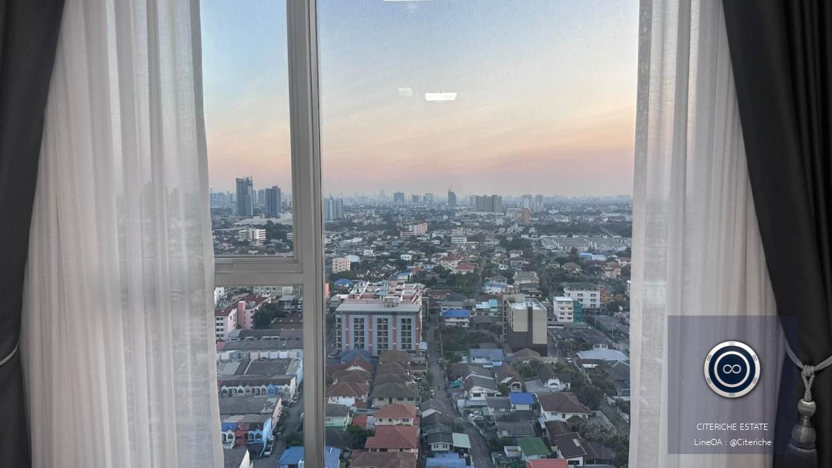 High Floor City View | Aspire Rattanathibet 2 | 1-Bedroom Condo